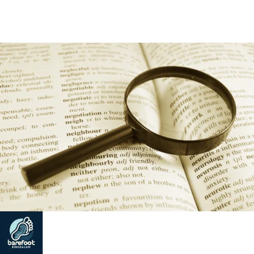 Barefoot cipő szótár