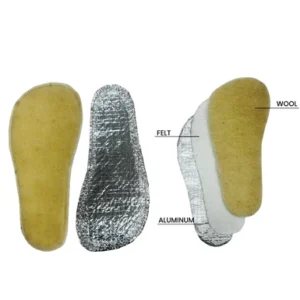 4bare Hőtükrös Gyapjú Barefoot talpbetét