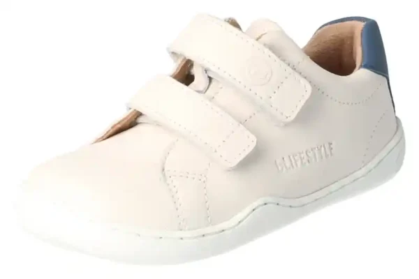 bLifestyle LUTRA weiß/meerblau barefoot gyerek cipő