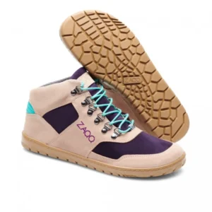 ZAQQ HIQE Mid Turquoise Waterproof vízálló barefoot túracipő