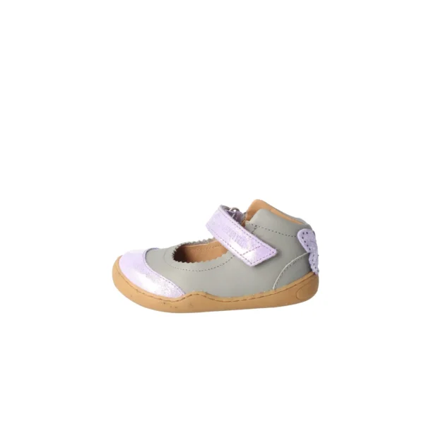 bLifestyle MANIOLA nappa taupe Mary Jane barefoot balerina