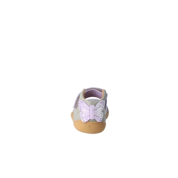 bLifestyle MANIOLA nappa taupe Mary Jane barefoot balerina