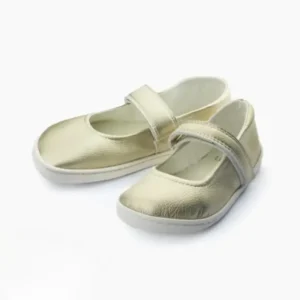 Baby Lobitos Merceditas Platino barefoot cipo