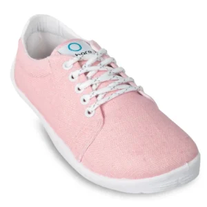 4bare 4.URBAN Pink Linen barefoot cipő